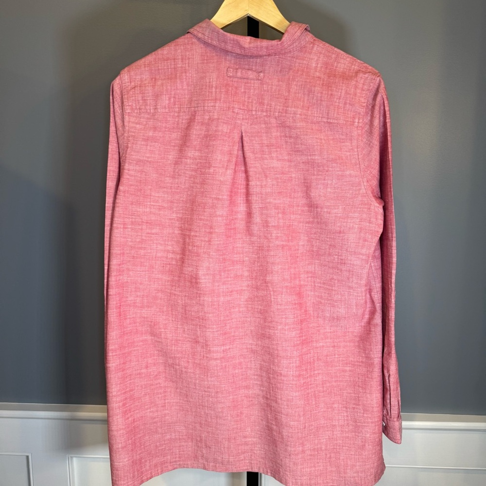 Duluth Trading Co Red Cotton Pullover Tunic Shirt‎ Women’s L - Picture 10 of 12